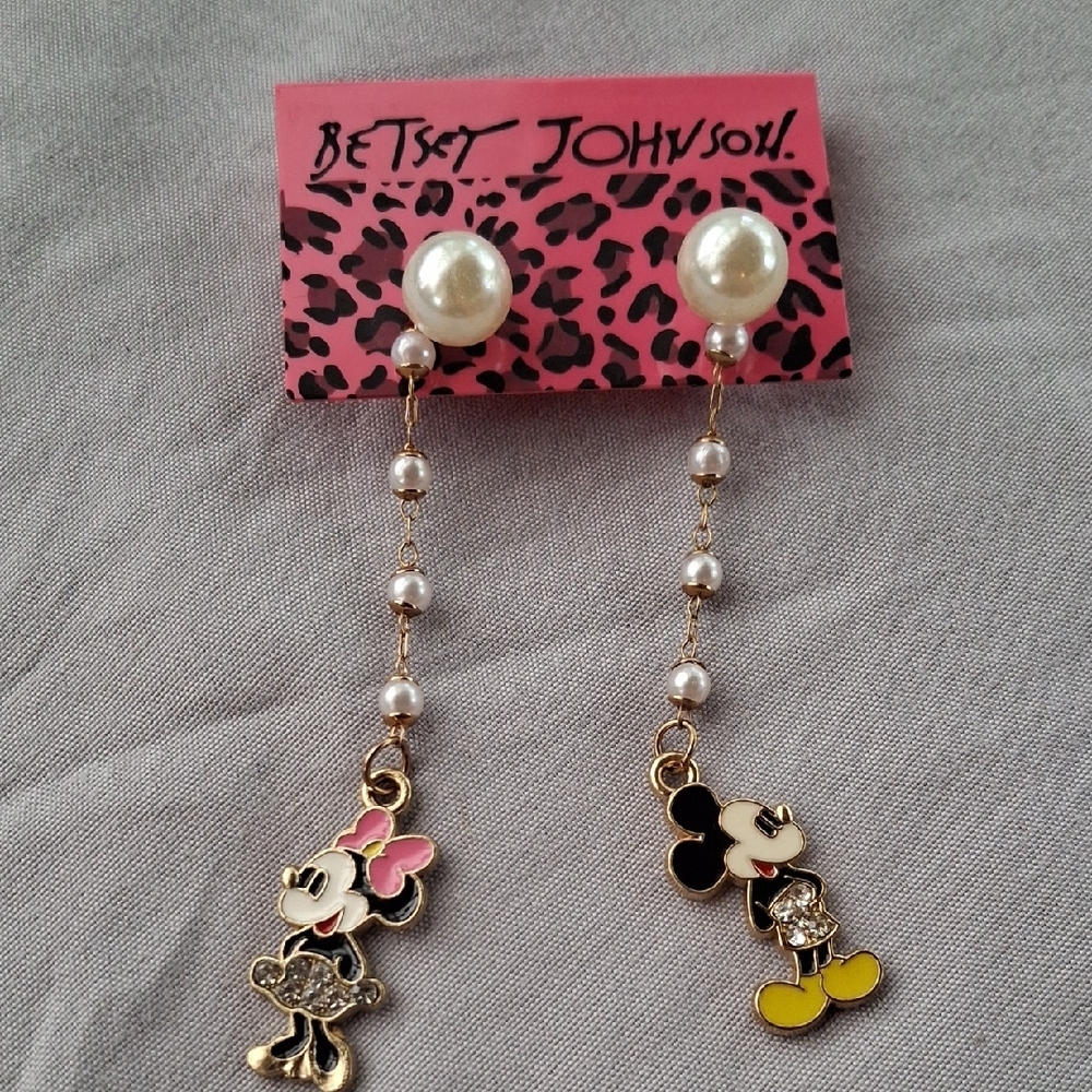 Betsey Johnson Gold and Pink Jewelry with Playful Charms